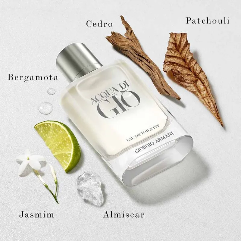 Perfume Masculino Giorgio Armani ACQUA DI GIÒ Eau de Toilette 100ml - Imagem 4
